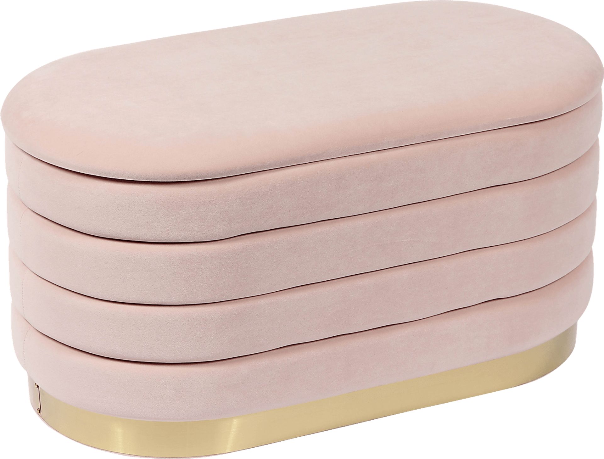 Moyra Blush Storage Bench - Image 1