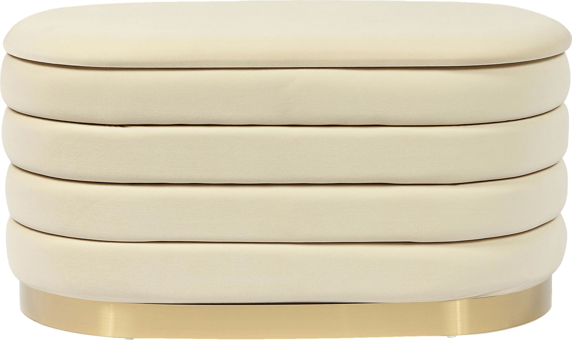 Moyra Cream Storage Bench - Image 3