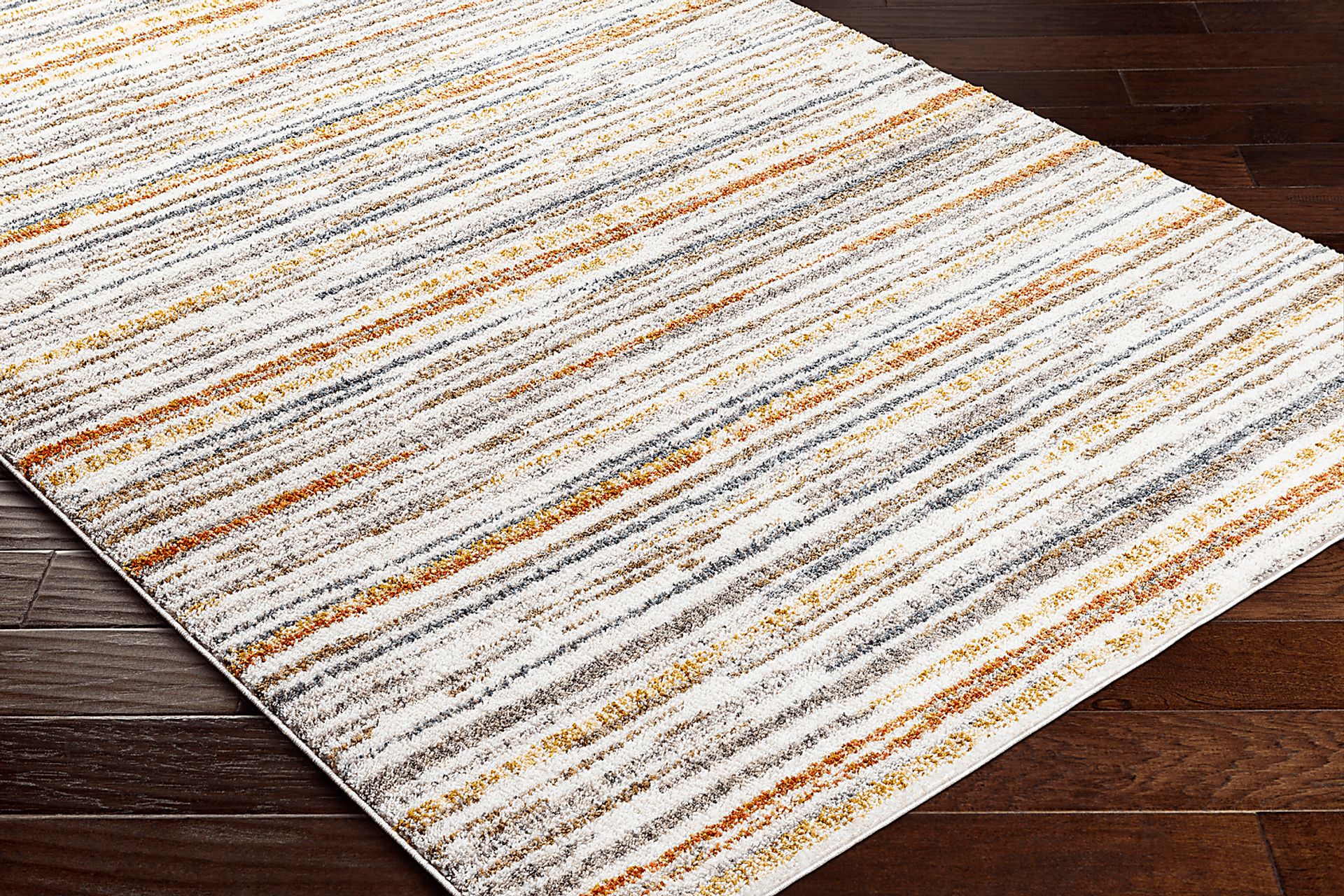 Moza Cream 5'3 x 7' Area Rug - Image 6