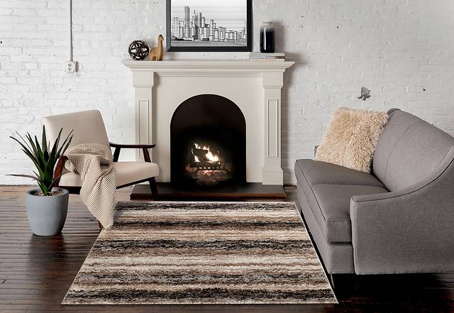 Mt. Vernon Taupe 7'10 x 9'10 Rug - Thumbnail - Image 2