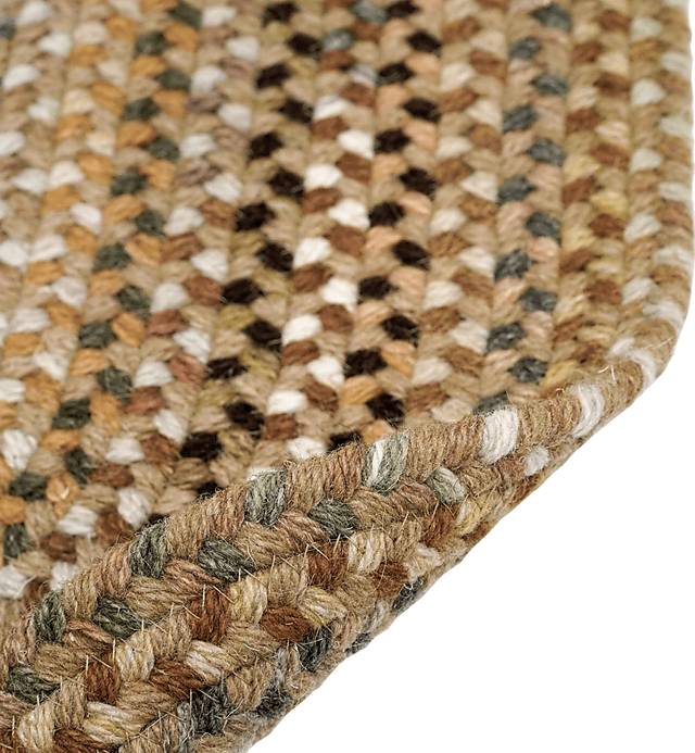 Mugadi Beige 3' x 5' Oval Rug - Thumbnail - Image 4