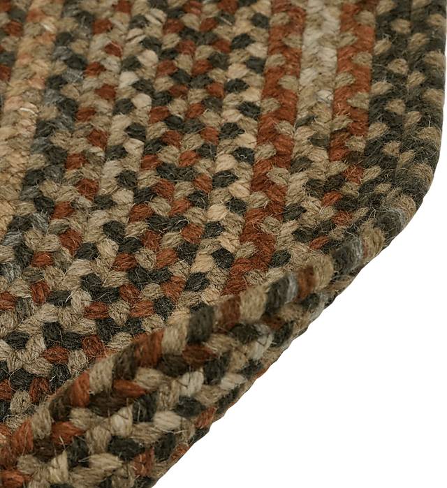 Mugadi Brown/Multi 3' x 5' Oval Rug - Thumbnail - Image 3