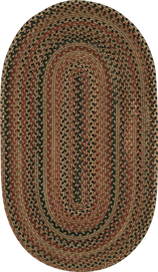 Mugadi Brown/Multi 3' x 5' Oval Rug - Thumbnail - Image 1