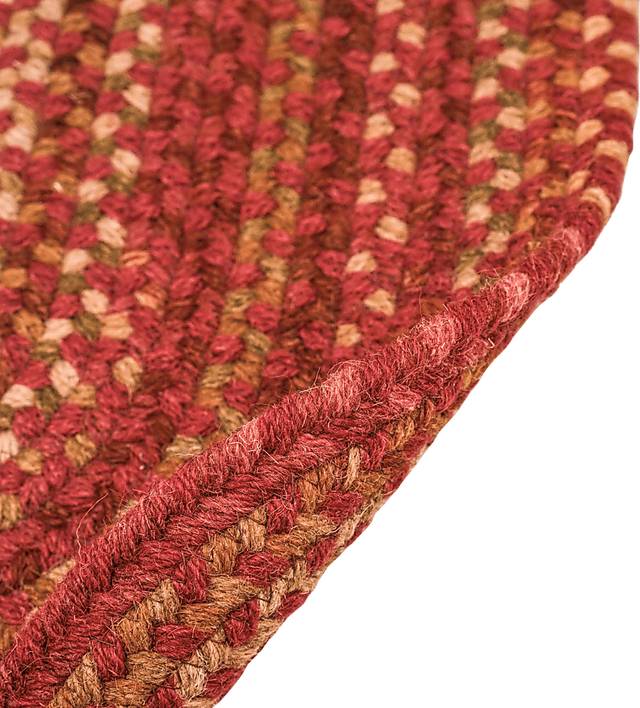 Mugadi Red 8' x 11' Oval Rug - Thumbnail - Image 2