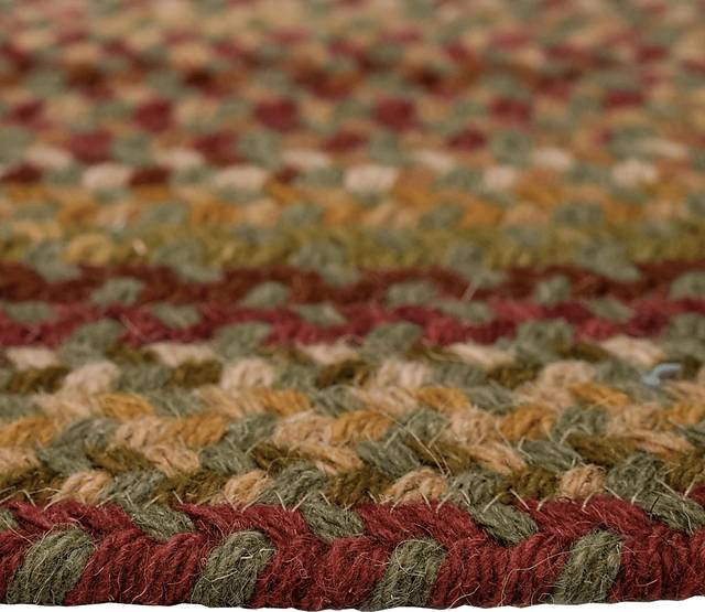 Mugadi Sage/Red 3' x 5' Oval Rug - Thumbnail - Image 4
