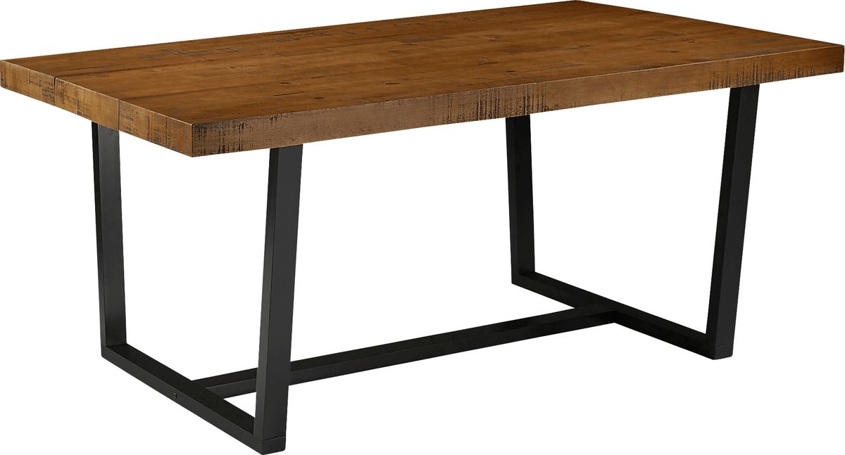 Muirwood Brown Dark Wood Dining Table | Rooms to Go