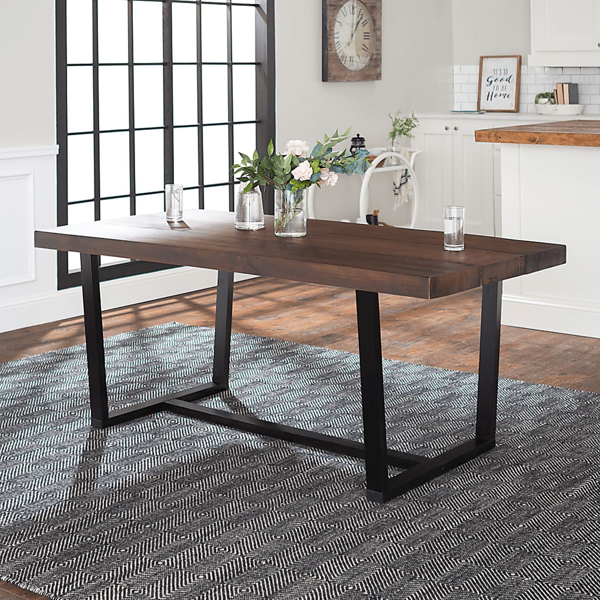 Muirwood Dark Brown Dining Table - Image 5