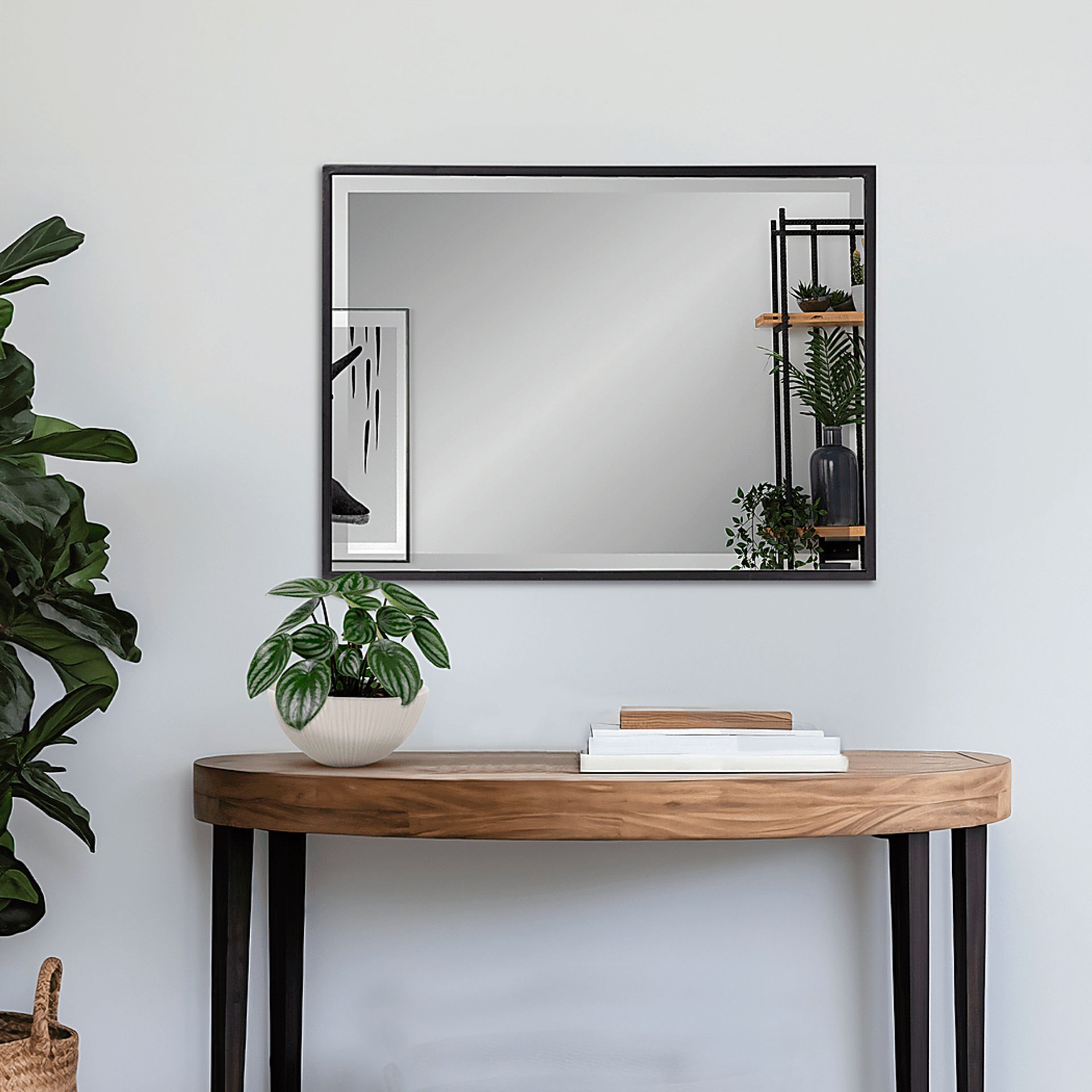 Mukulu Black Wall Mirror - Image 2