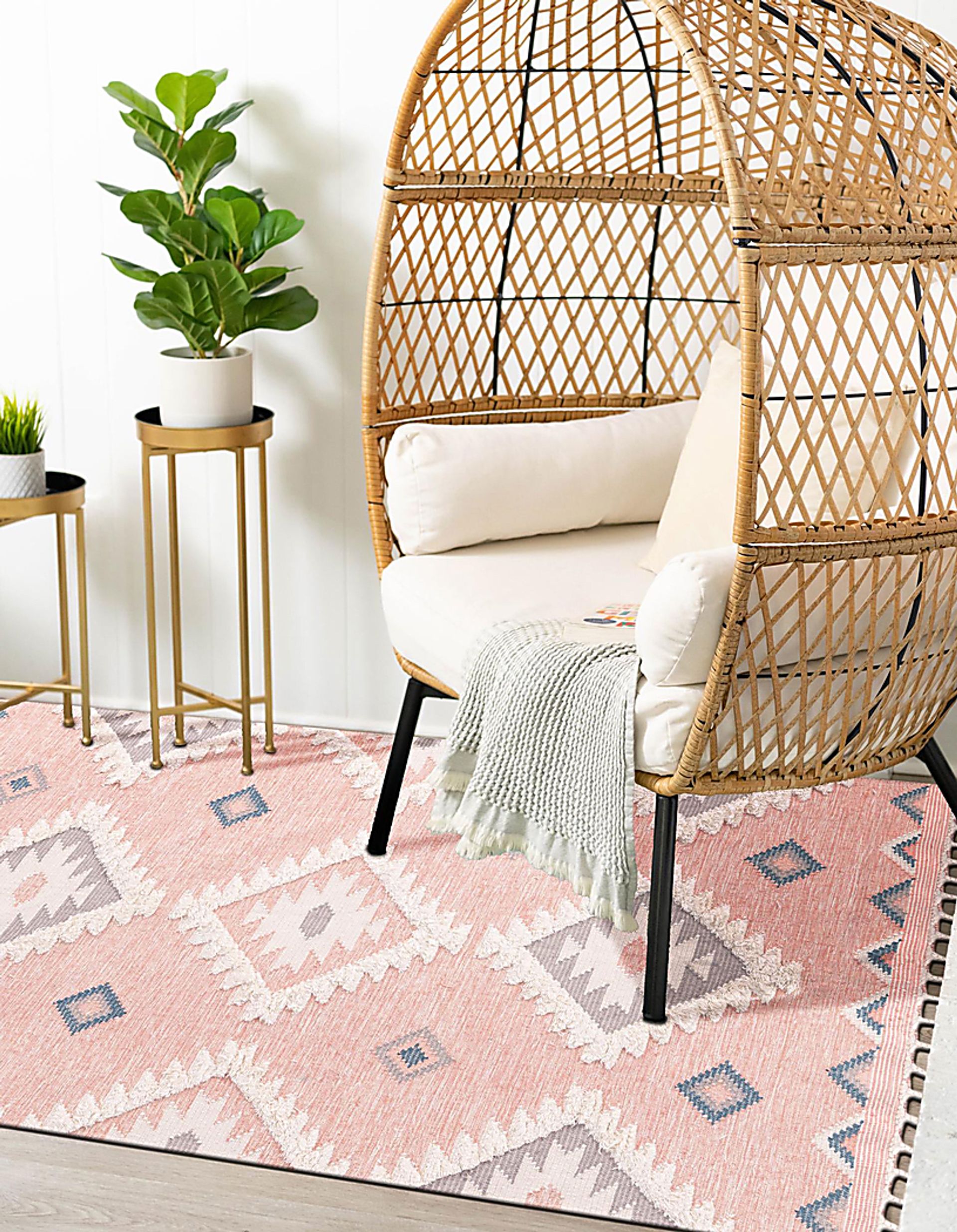 Mulde Pink 5'1 x 8'Rug - Image 2