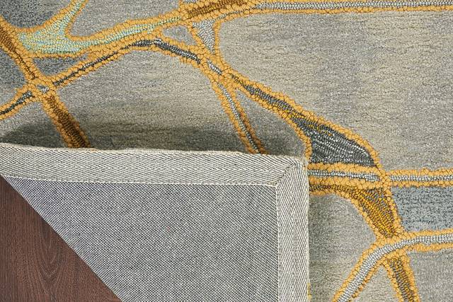 Muldein Gray 7'9" x 9'9" Rug - Thumbnail - Image 4