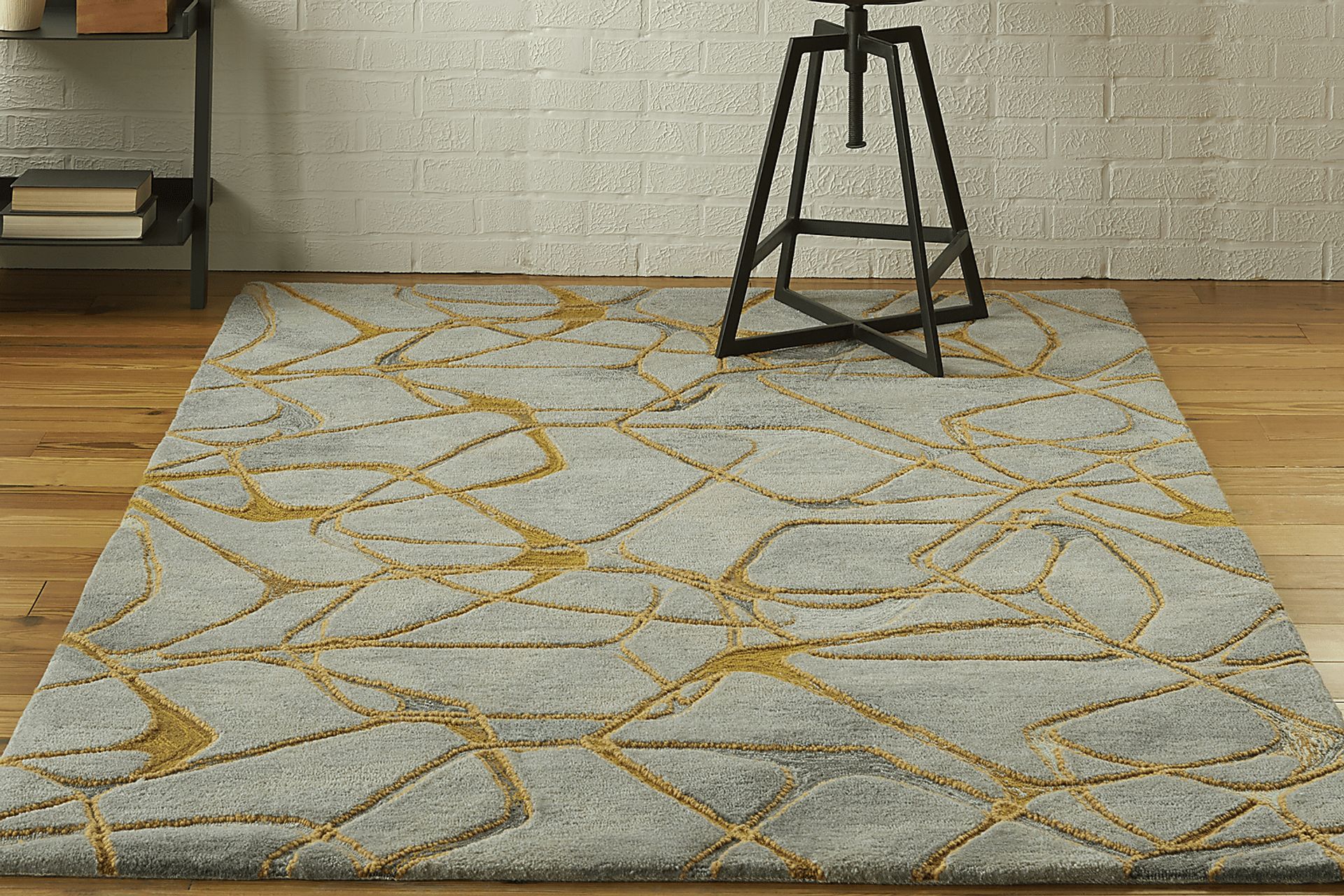 Muldein Gray 7'9" x 9'9" Rug - Image 8