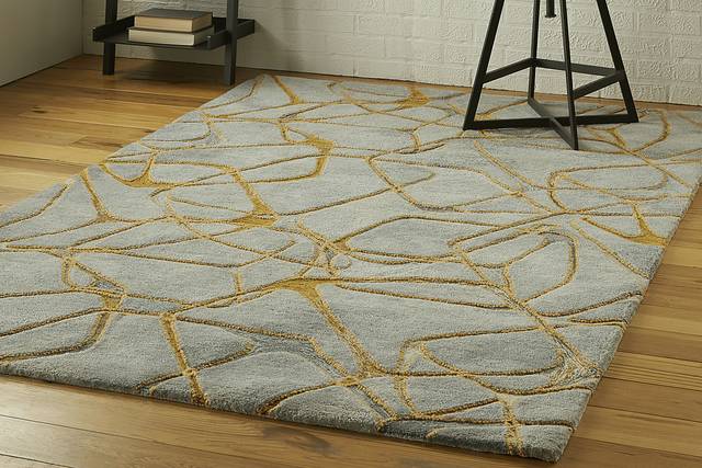 Muldein Gray 7'9" x 9'9" Rug - Thumbnail - Image 9