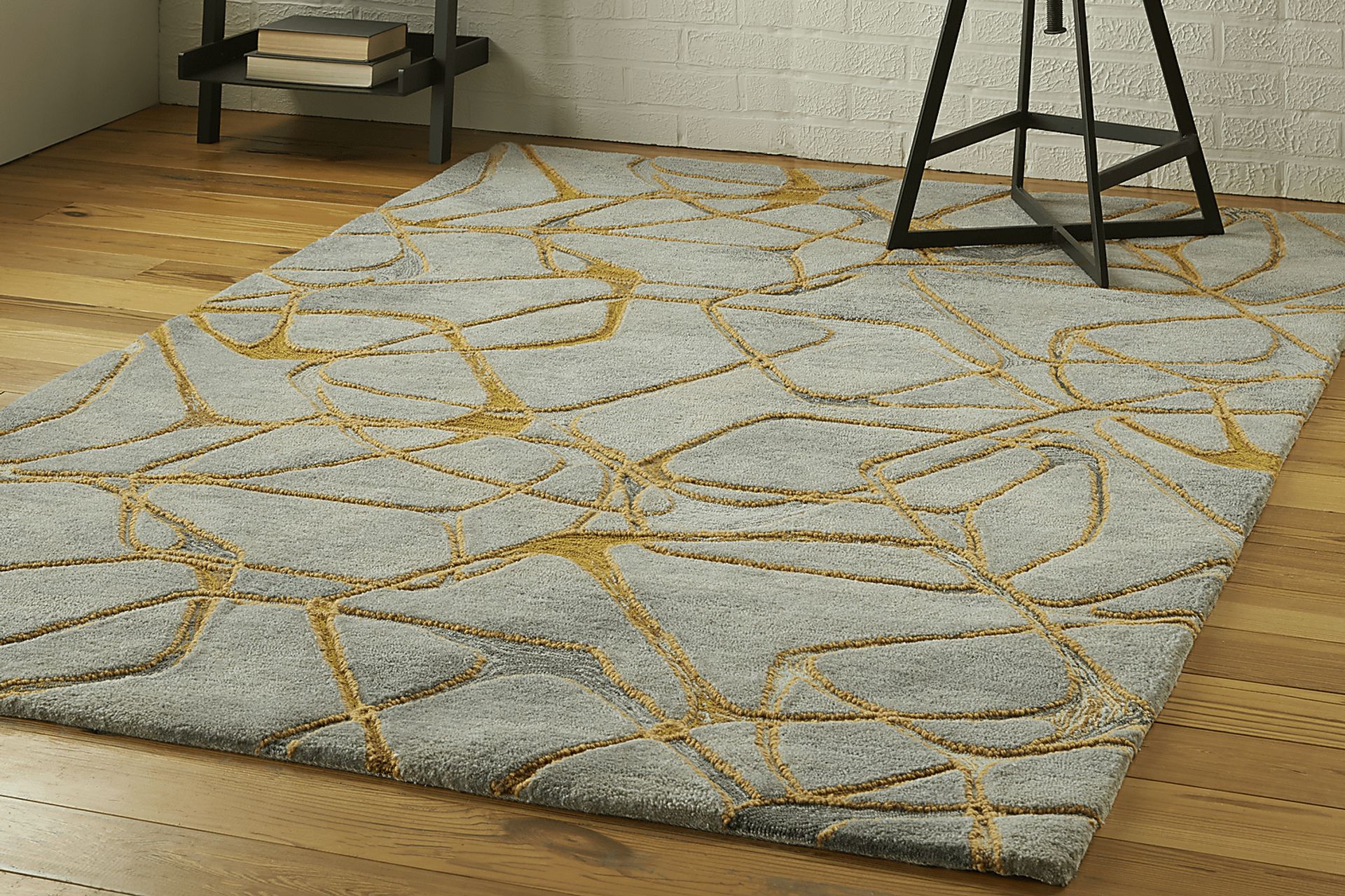 Muldein Gray 7'9" x 9'9" Rug - Image 9
