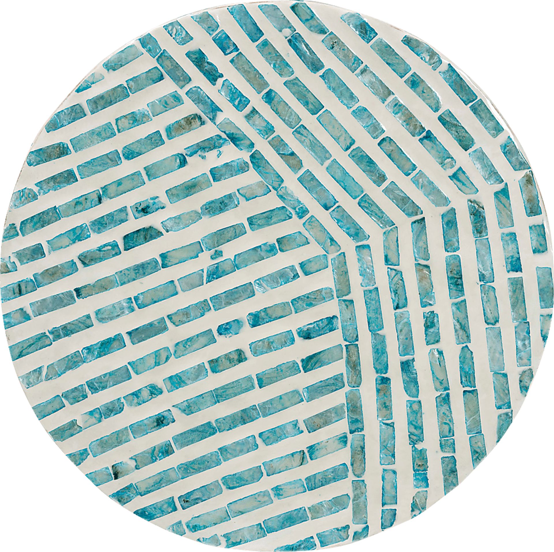 Muldrow Blue End Table - Image 3