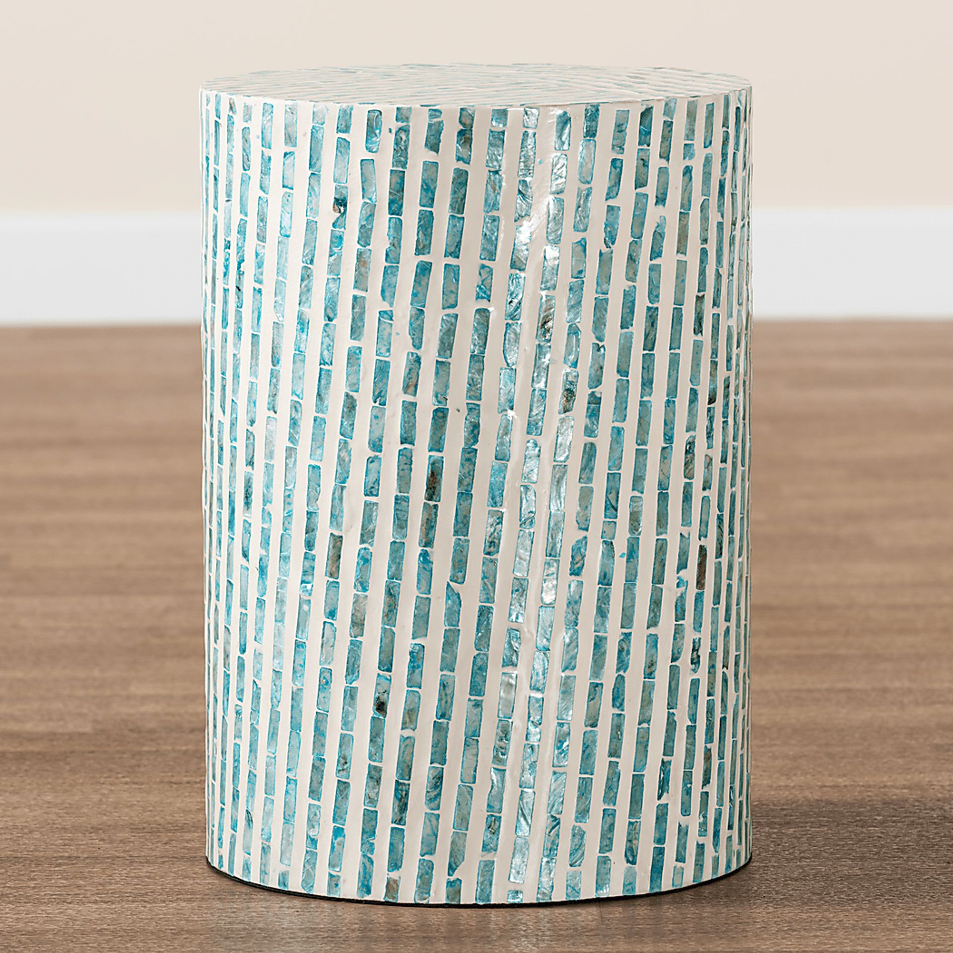 Muldrow Blue End Table - Image 5