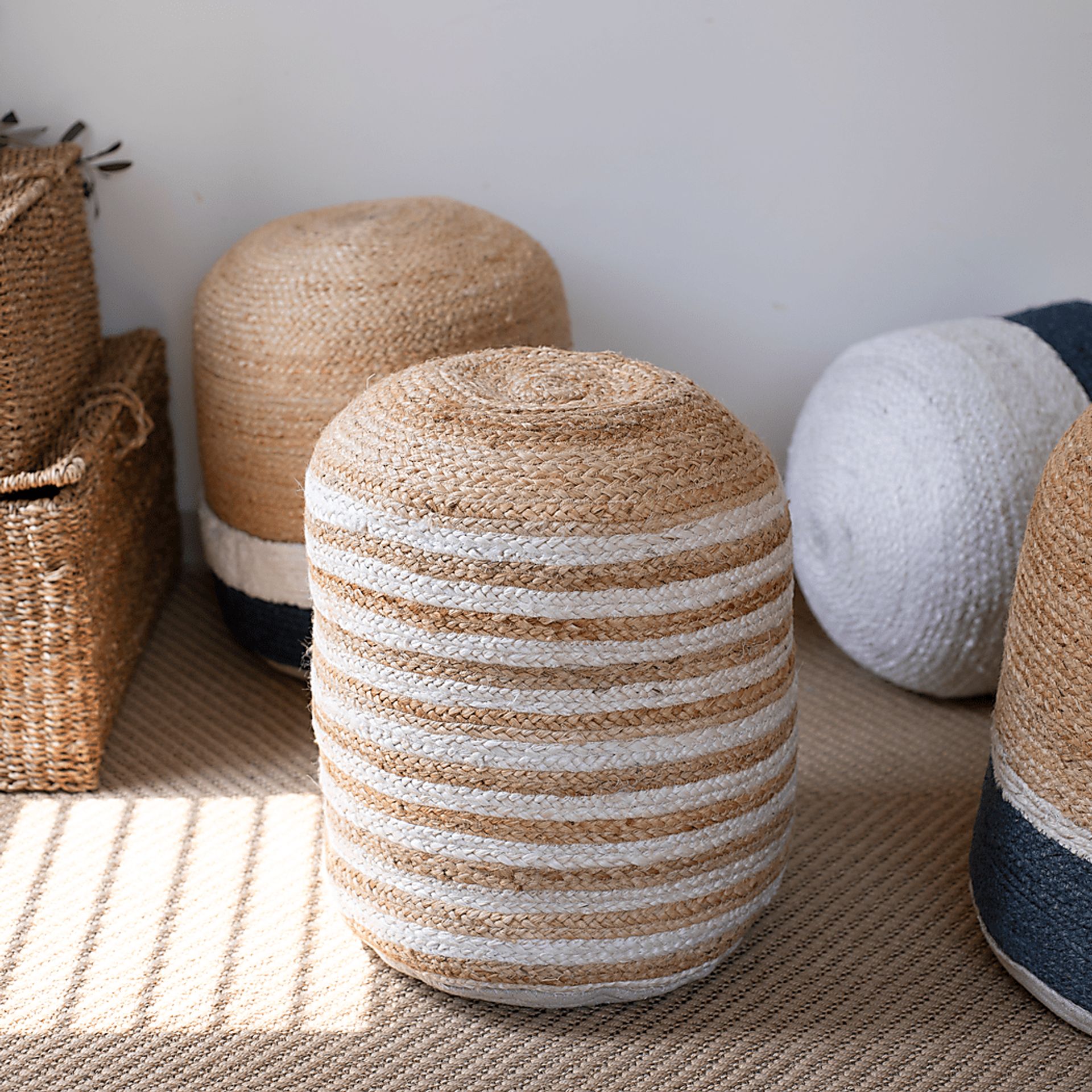 Mulemba Natural Pouf - Image 3