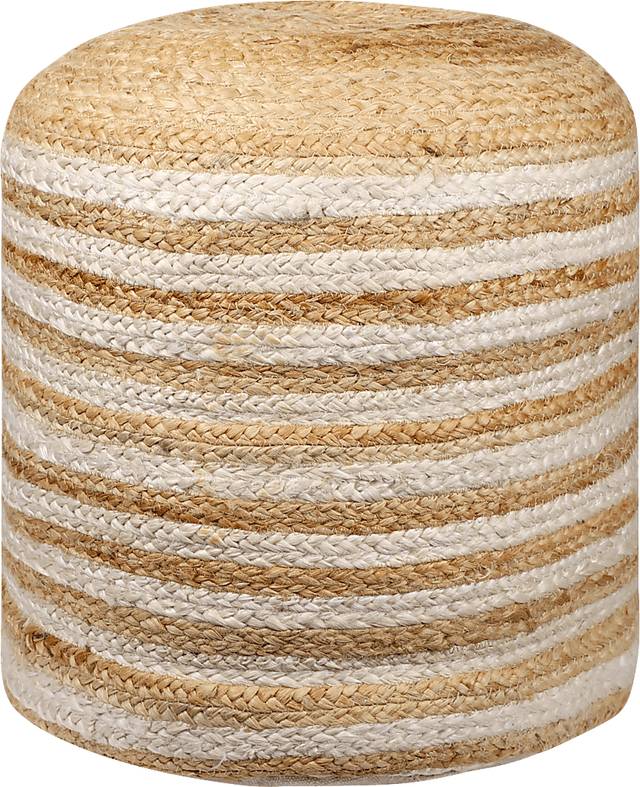Mulemba Natural Pouf - Thumbnail - Image 1