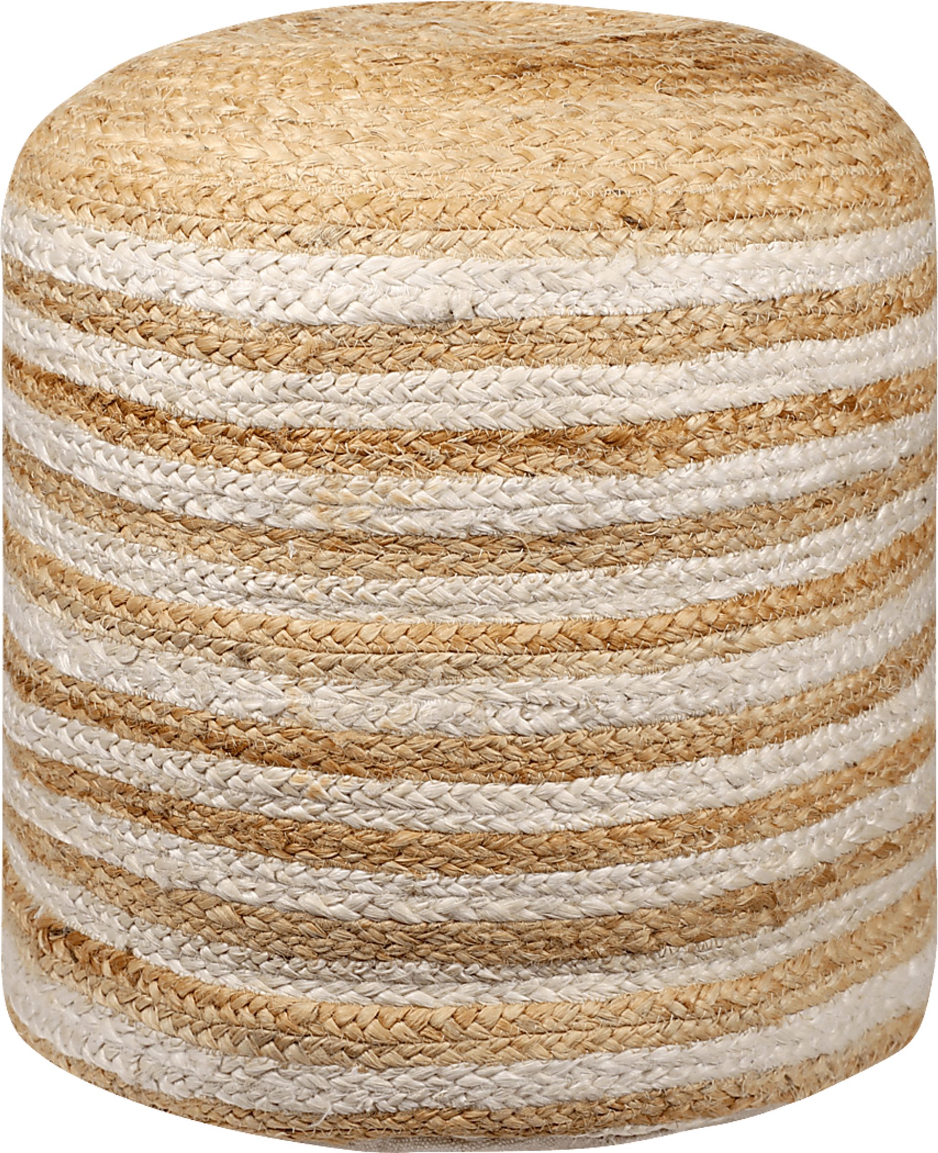 Mulemba Natural Pouf - Image 1