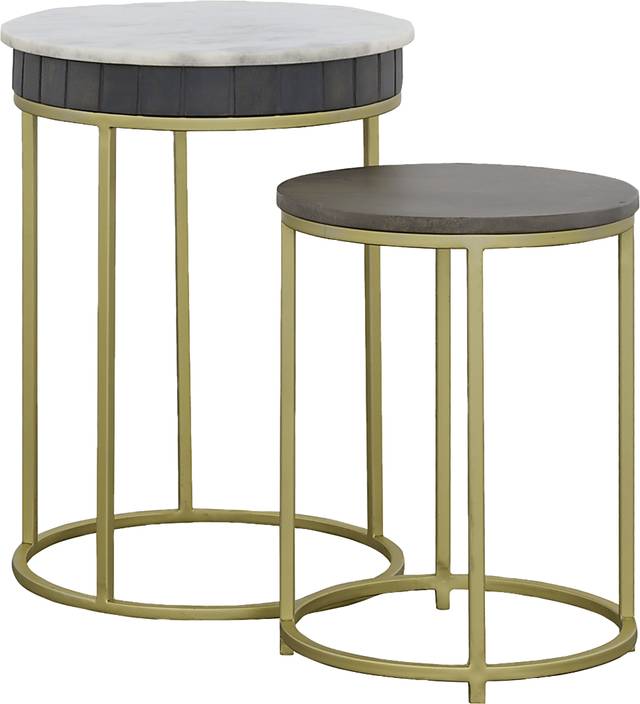 Mulga Gray Nesting End Table, Set of 2 - Thumbnail - Image 1
