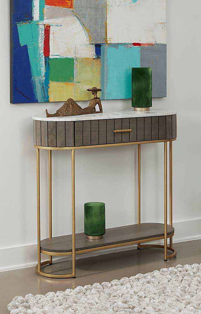 Mulga Gray Sofa Table - Thumbnail - Image 2