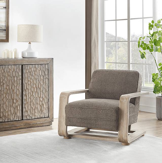 Mulherin Brown Accent Chair - Thumbnail - Image 2