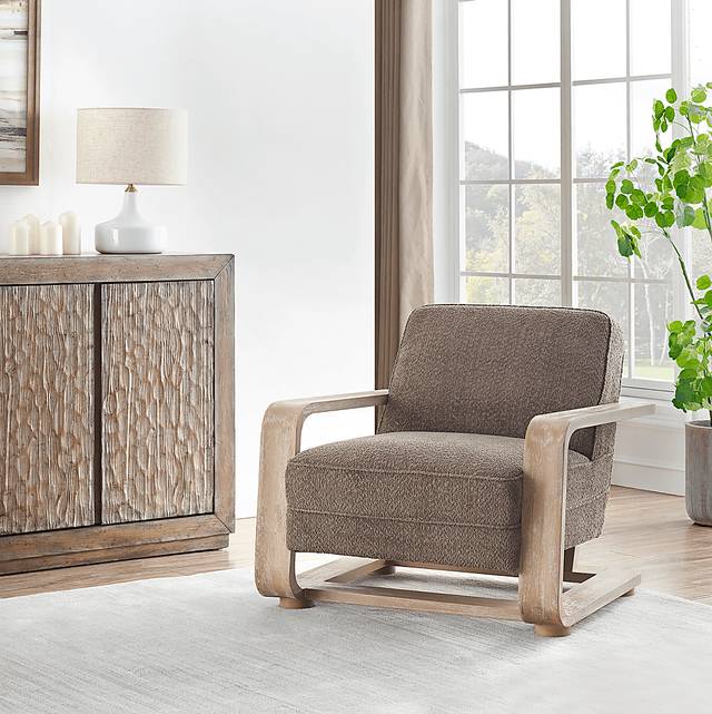Mulherin Brown Accent Chair - Thumbnail - Image 2
