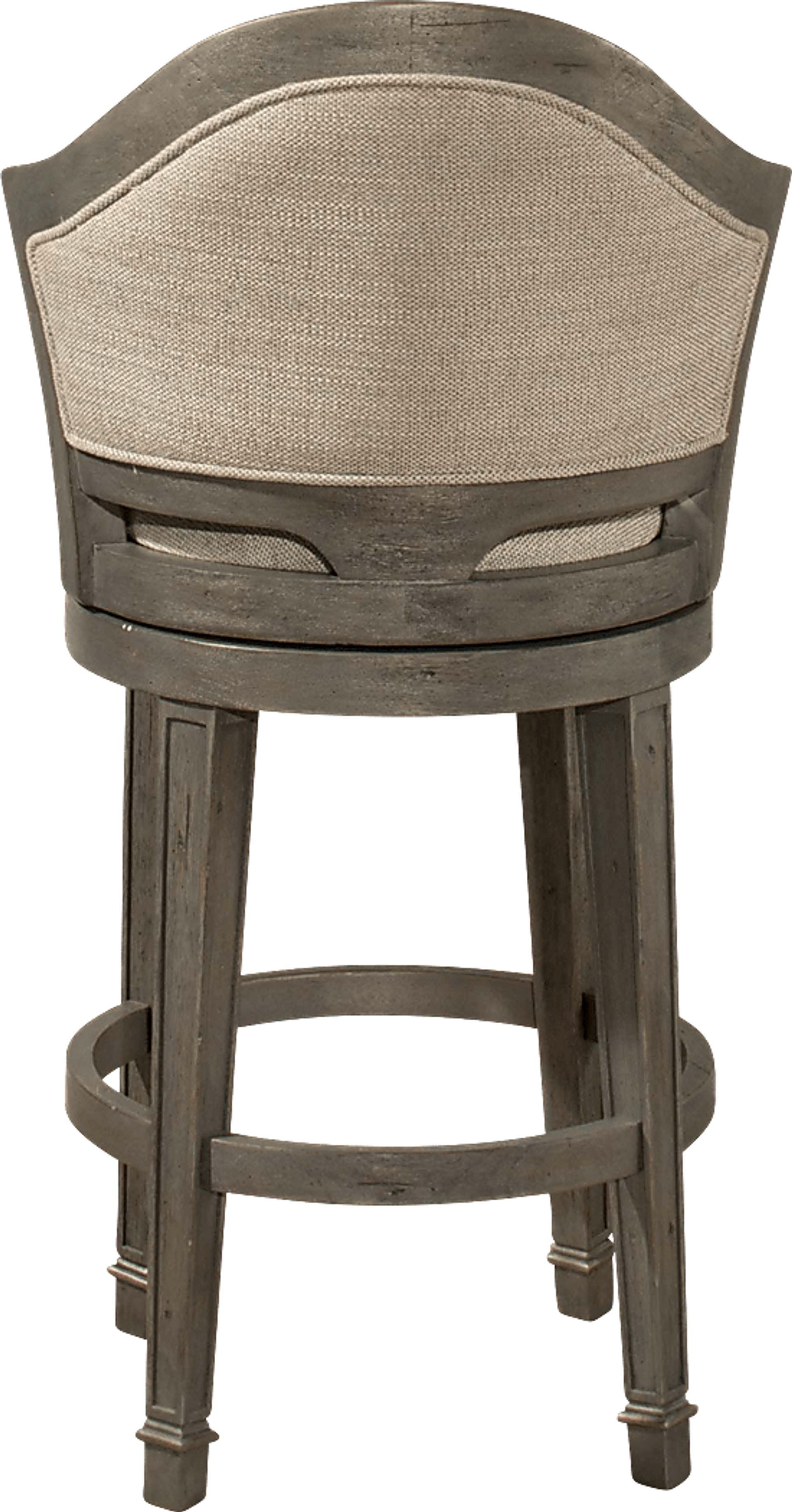 Mullein Gray Swivel Counter Height Stool - Image 5