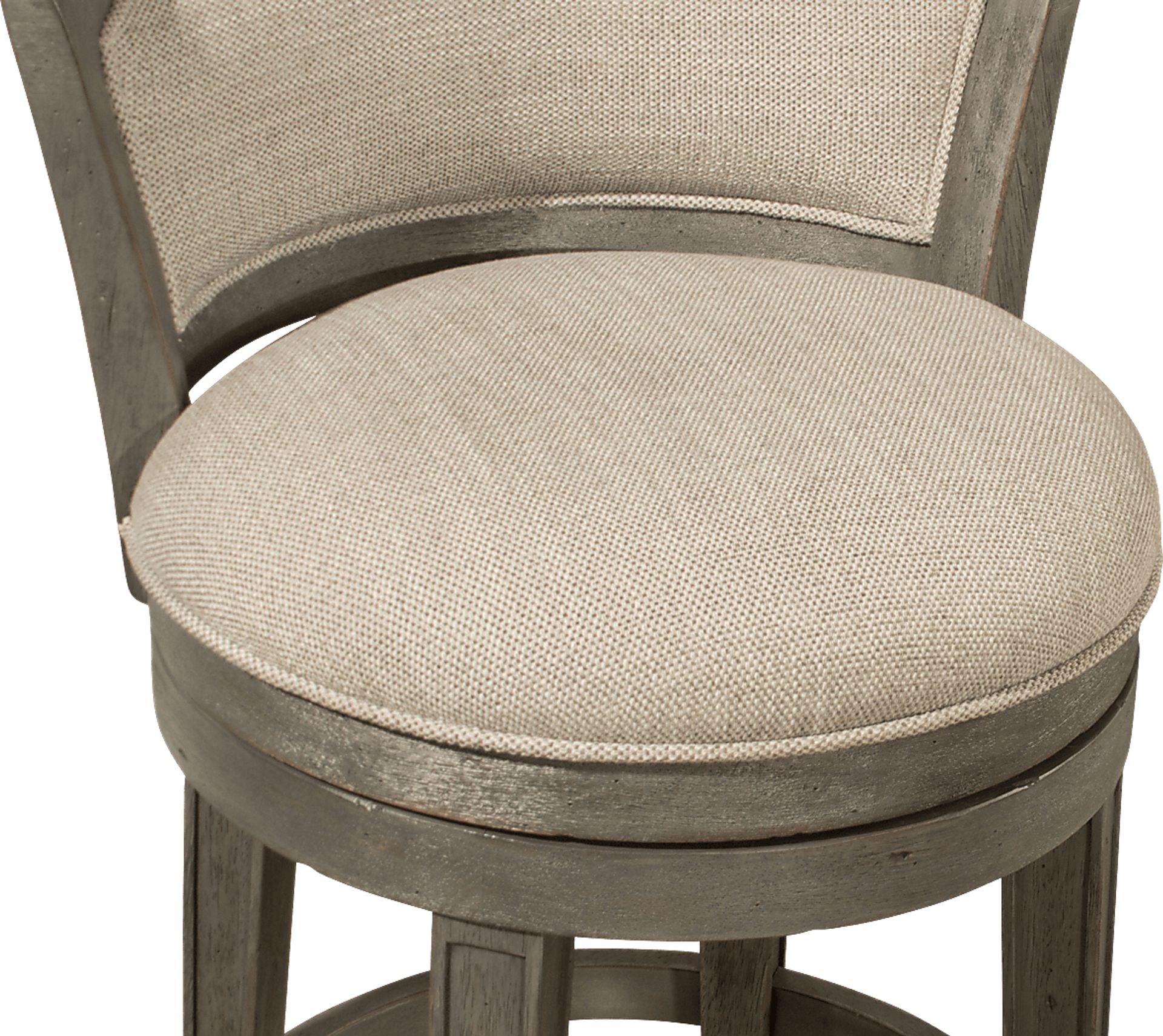 Mullein Gray Swivel Counter Height Stool - Image 6