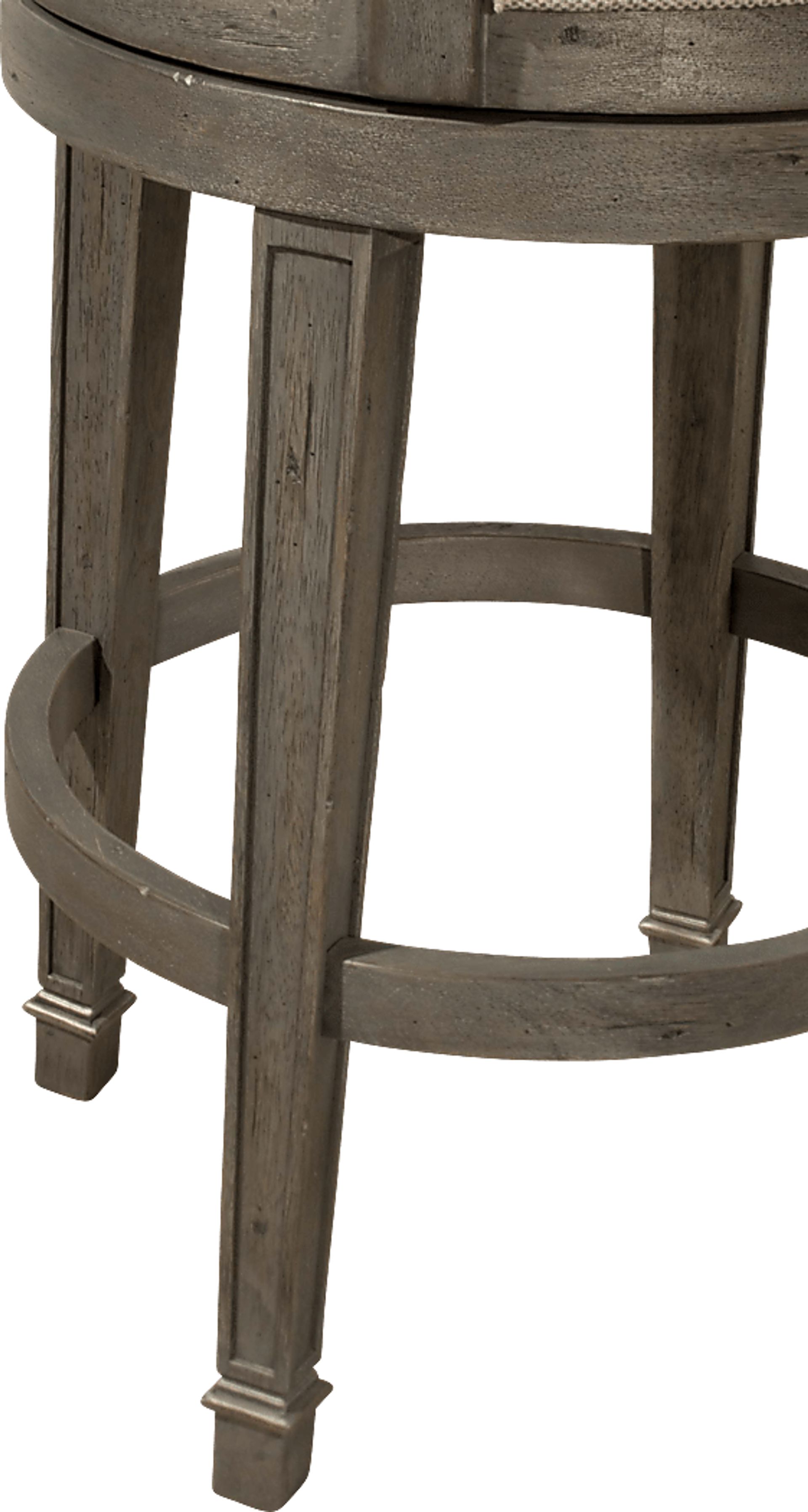 Mullein Gray Swivel Counter Height Stool - Image 8