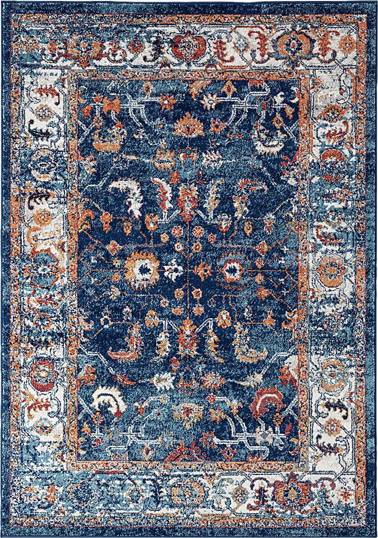 Mulmeda Blue 7'9 x 9'9 Rug