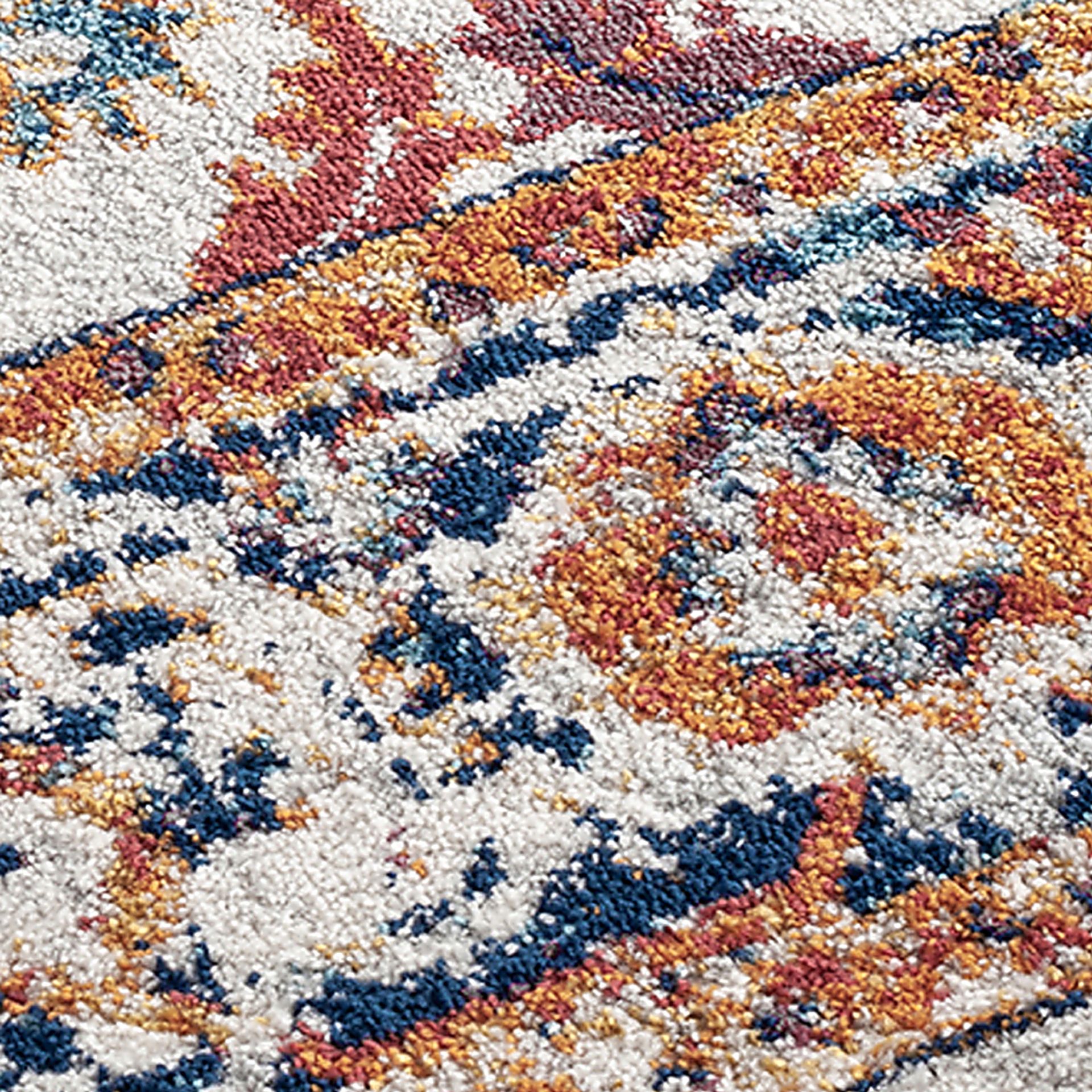Mulmeda Orange 2'6 x 10'3 Runner Rug - Image 3