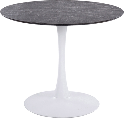 Mulroy Black Marble Dining Table