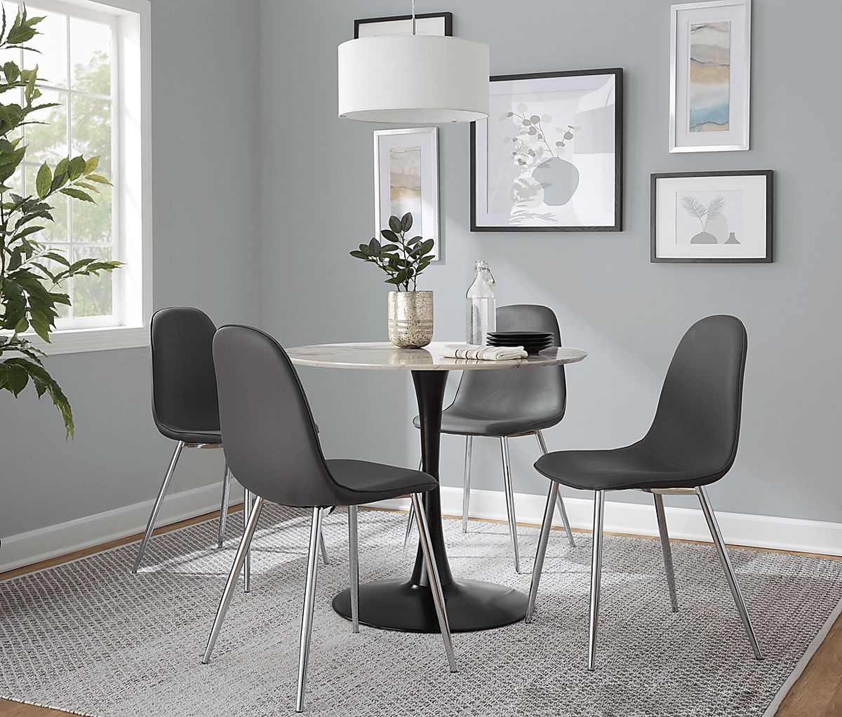 Mulroy White Colors,White Dining Table | Rooms to Go