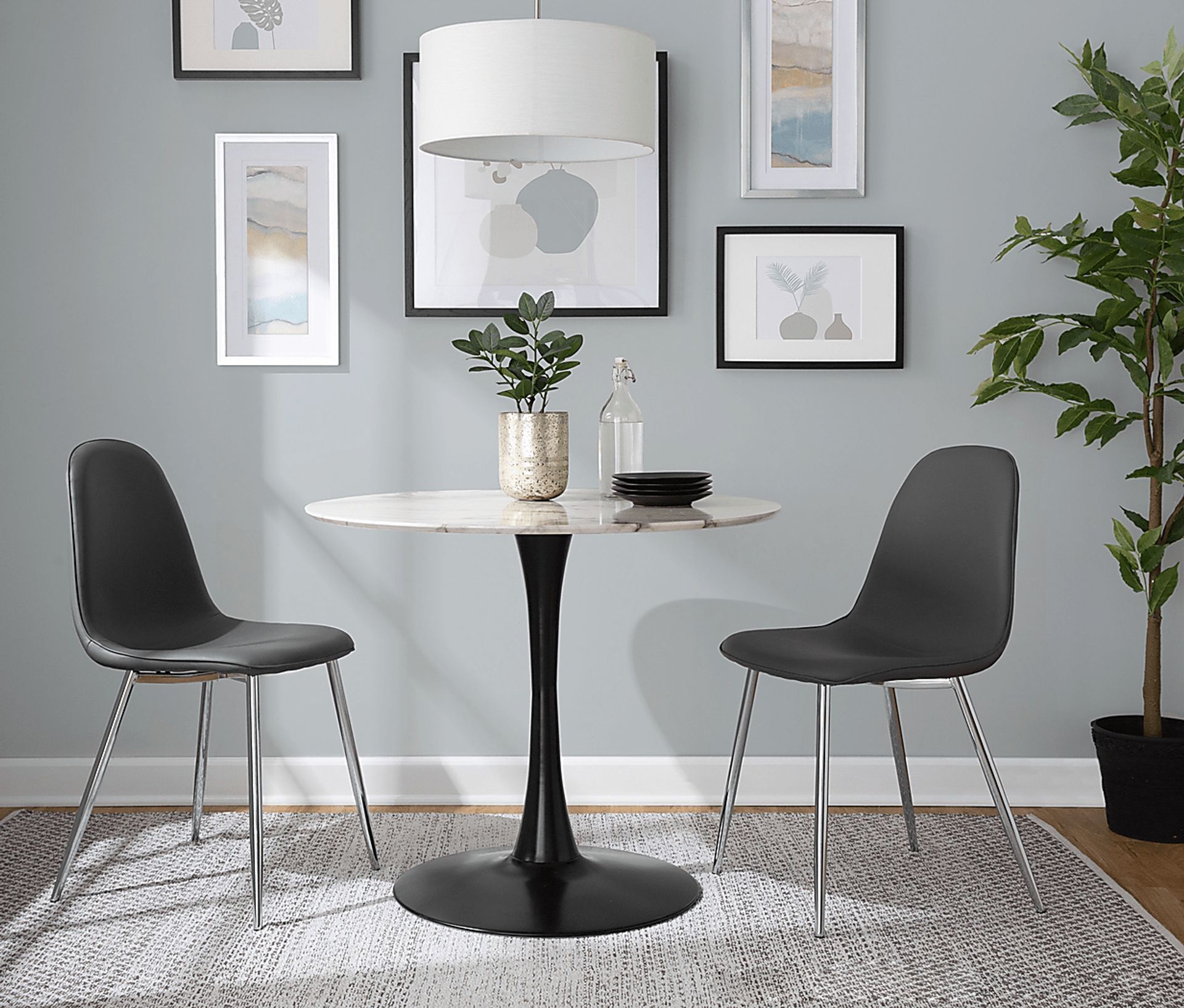 Mulroy White Dining Table - Image 3