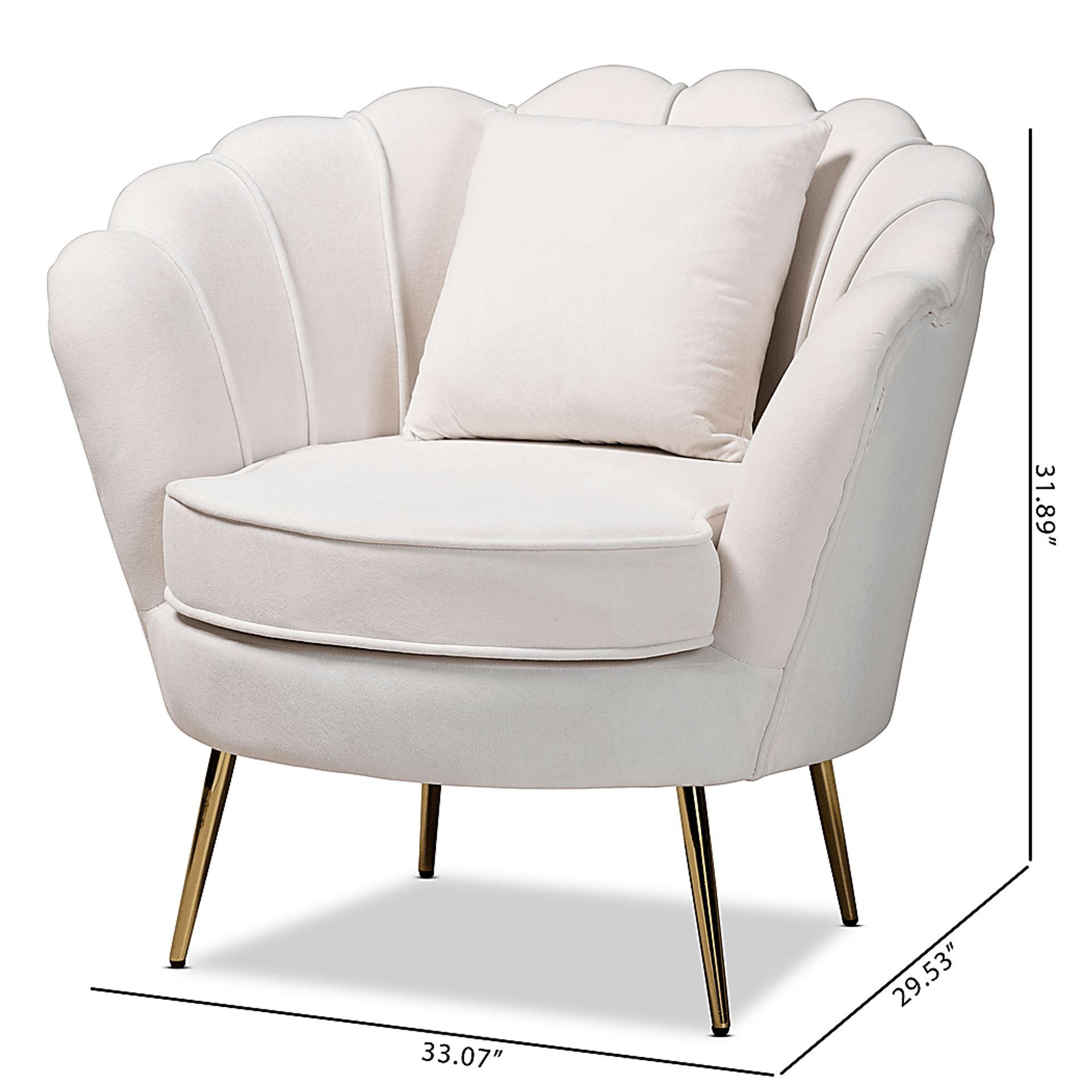 Mulvehill Beige Accent Chair - Image 10