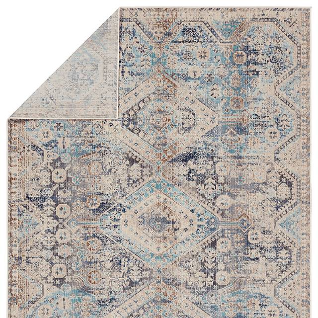 Mumbai Aqua 5' x 8' Rug - Thumbnail - Image 4