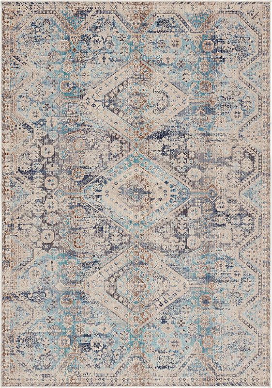 Mumbai Aqua 5' x 8' Rug