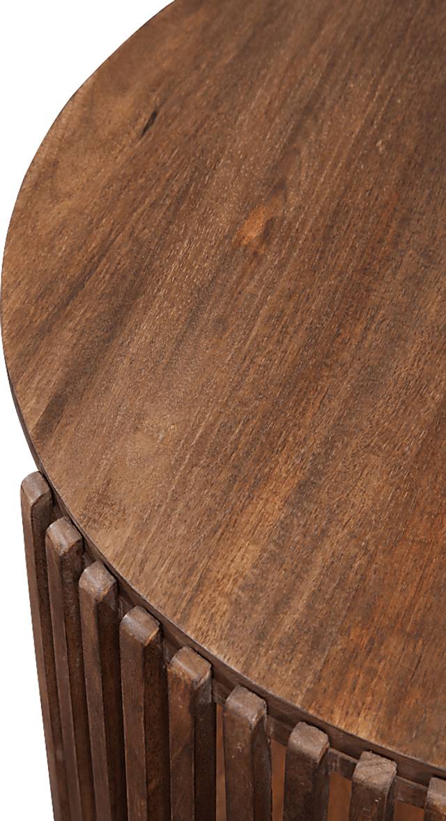 Munia Brown End Table - Thumbnail - Image 4