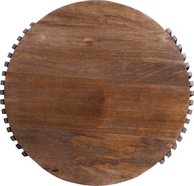 Munia Brown End Table - Thumbnail - Image 6
