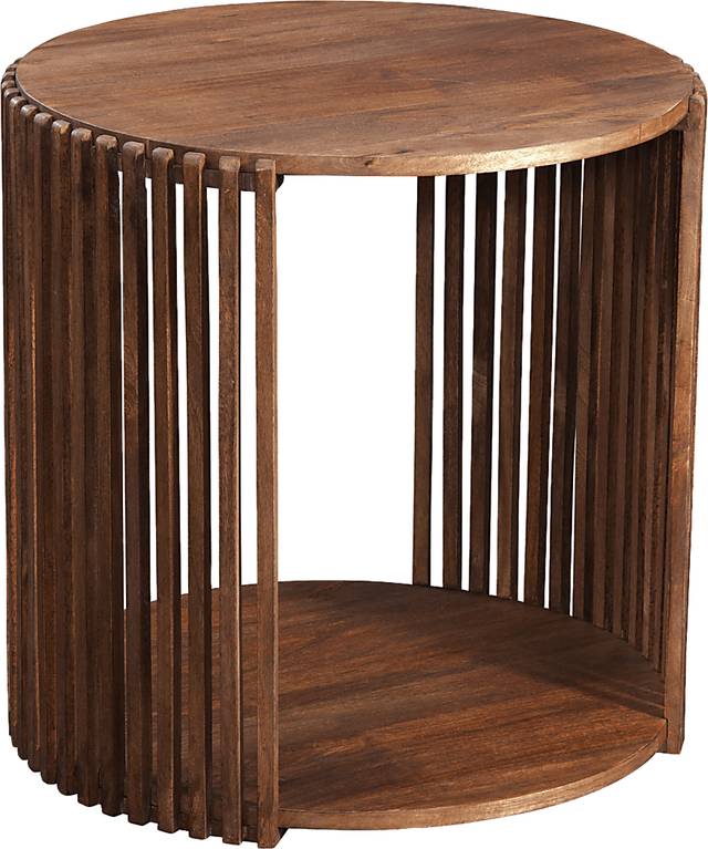 Munia Brown End Table - Thumbnail - Image 1