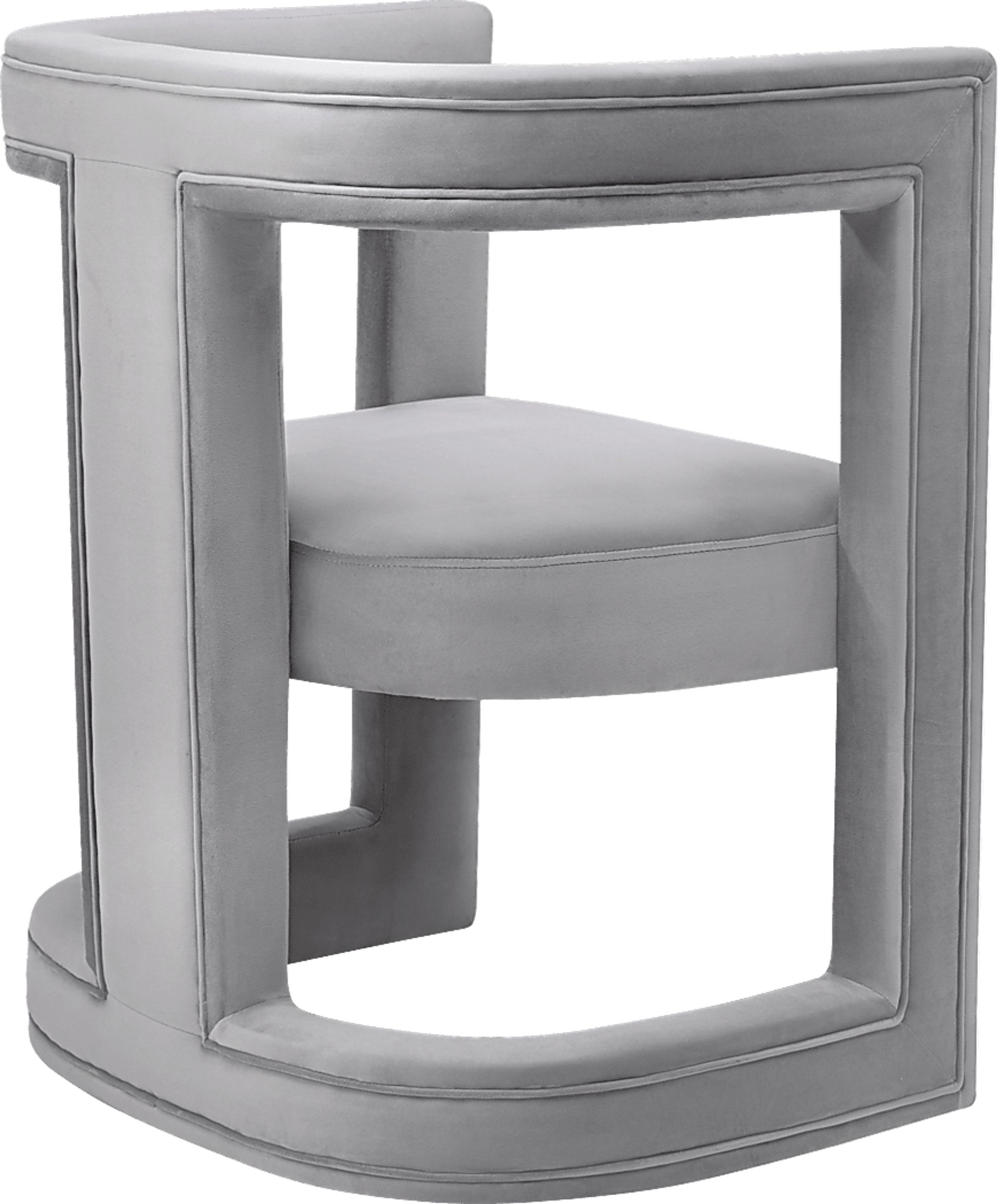 Munsey Gray Accent Chair - Image 3