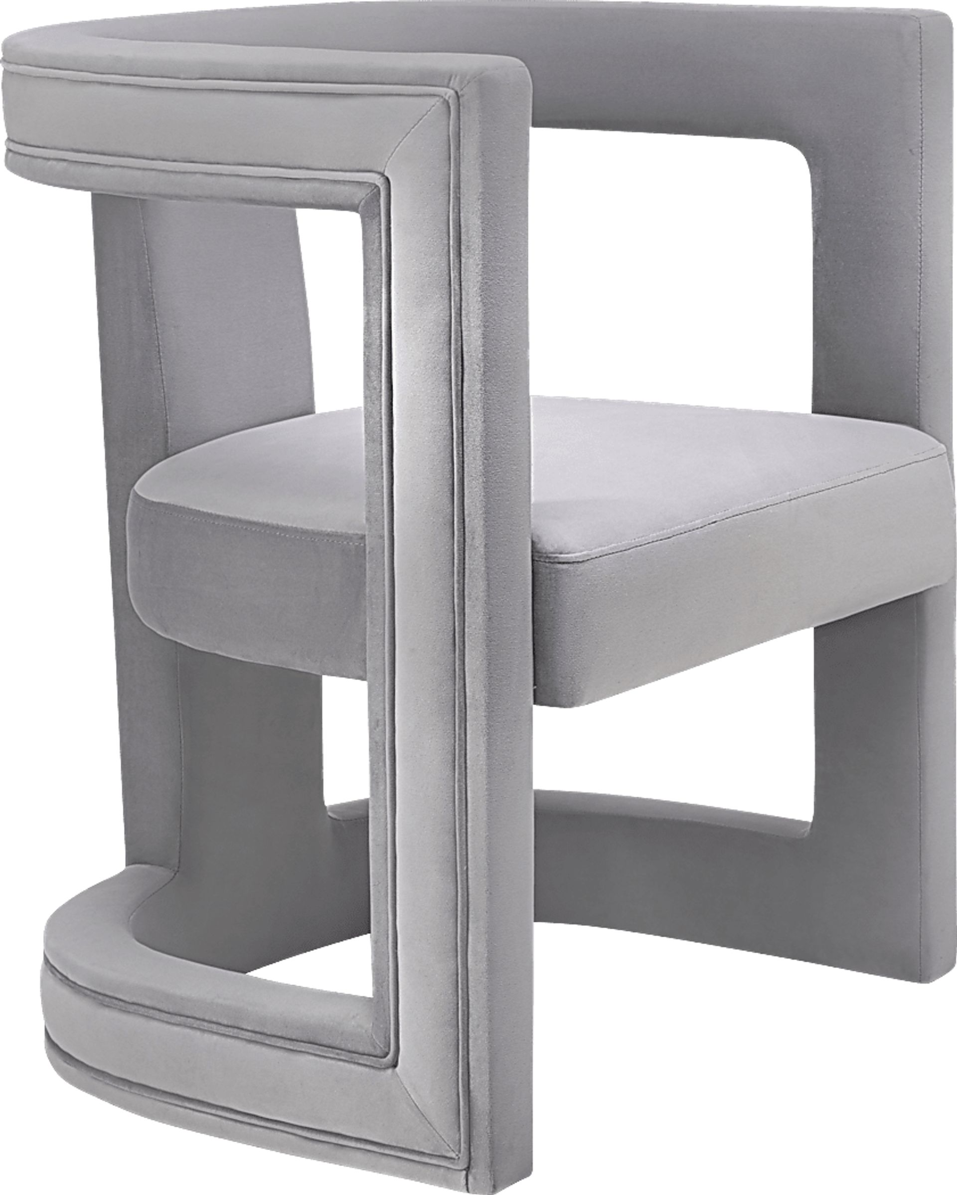 Munsey Gray Accent Chair - Image 1