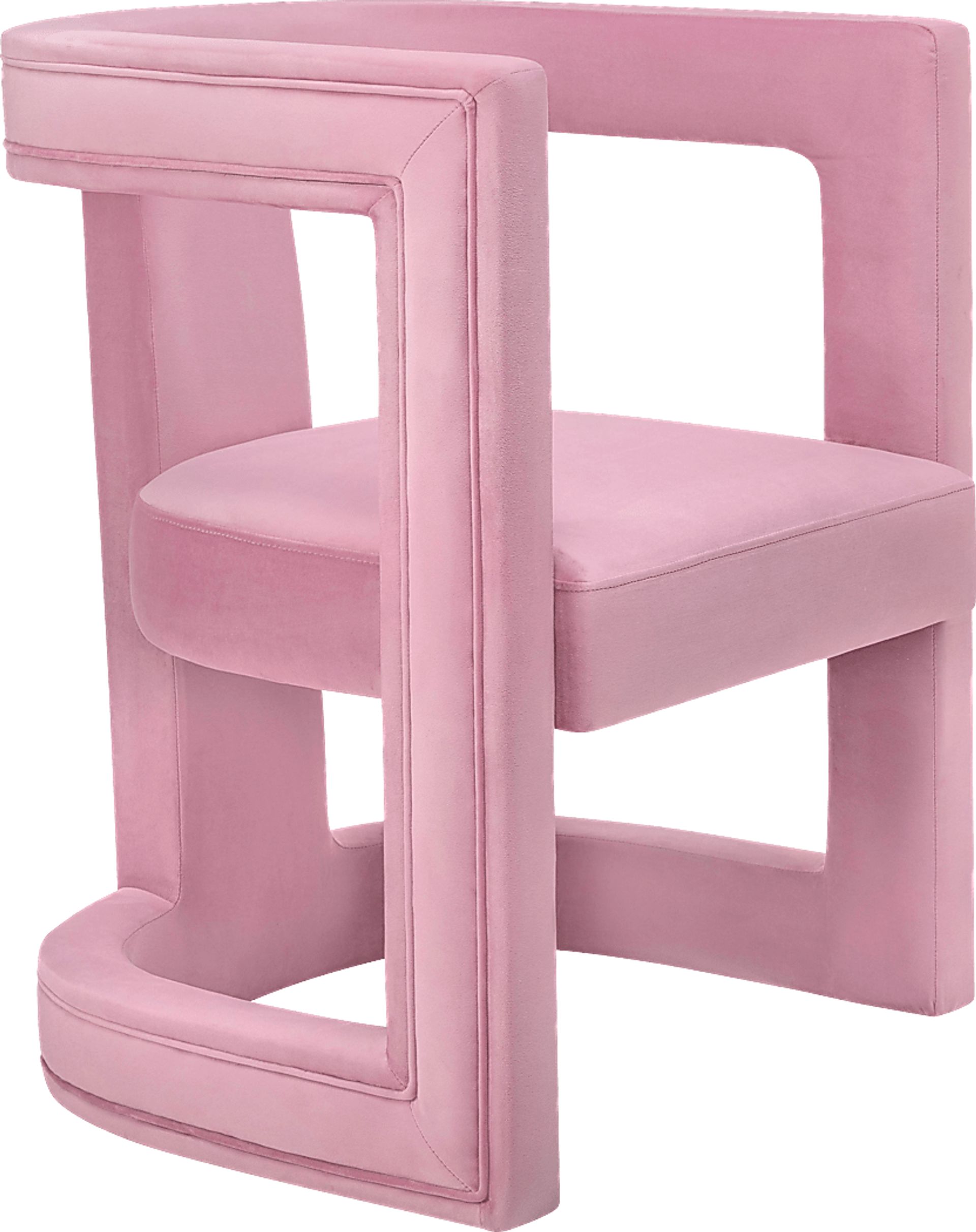 Munsey Pink Accent Chair - Image 1