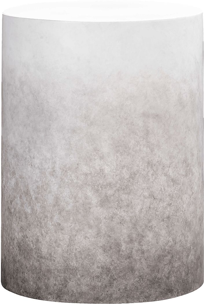 Muret Gray Accent Stool