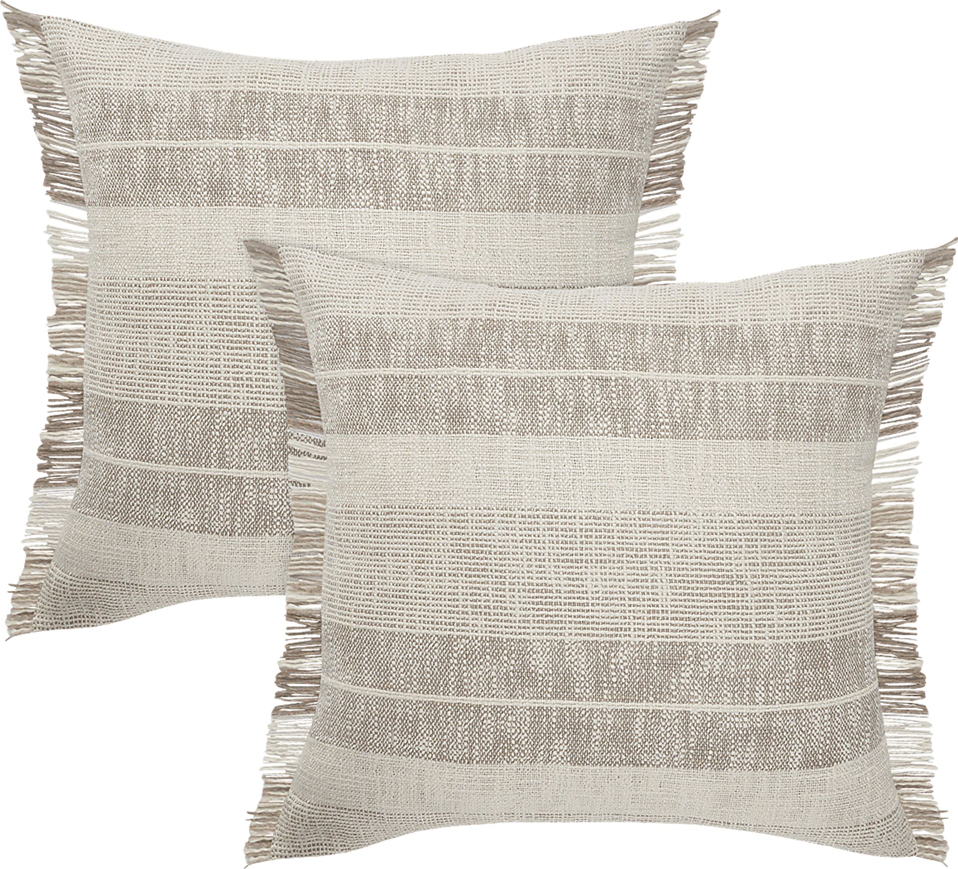 Muriq Beige Pillow, Set of 2 - Image 1