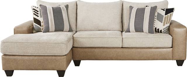 Murphy Beige 2 Pc Sectional - Thumbnail - Image 1