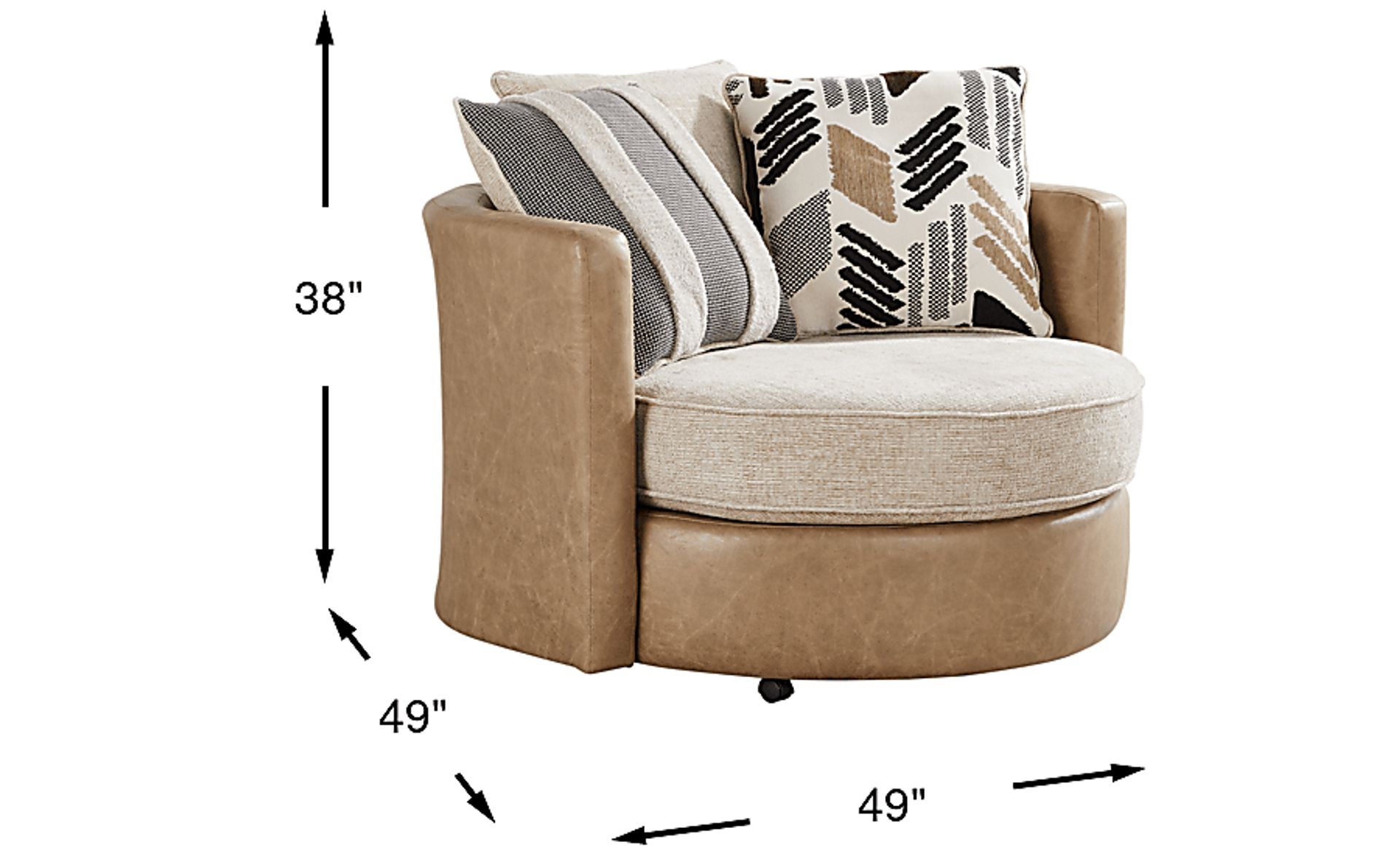 Dimension Image. Please refer to the Dimension Tab on this page for dimension details.