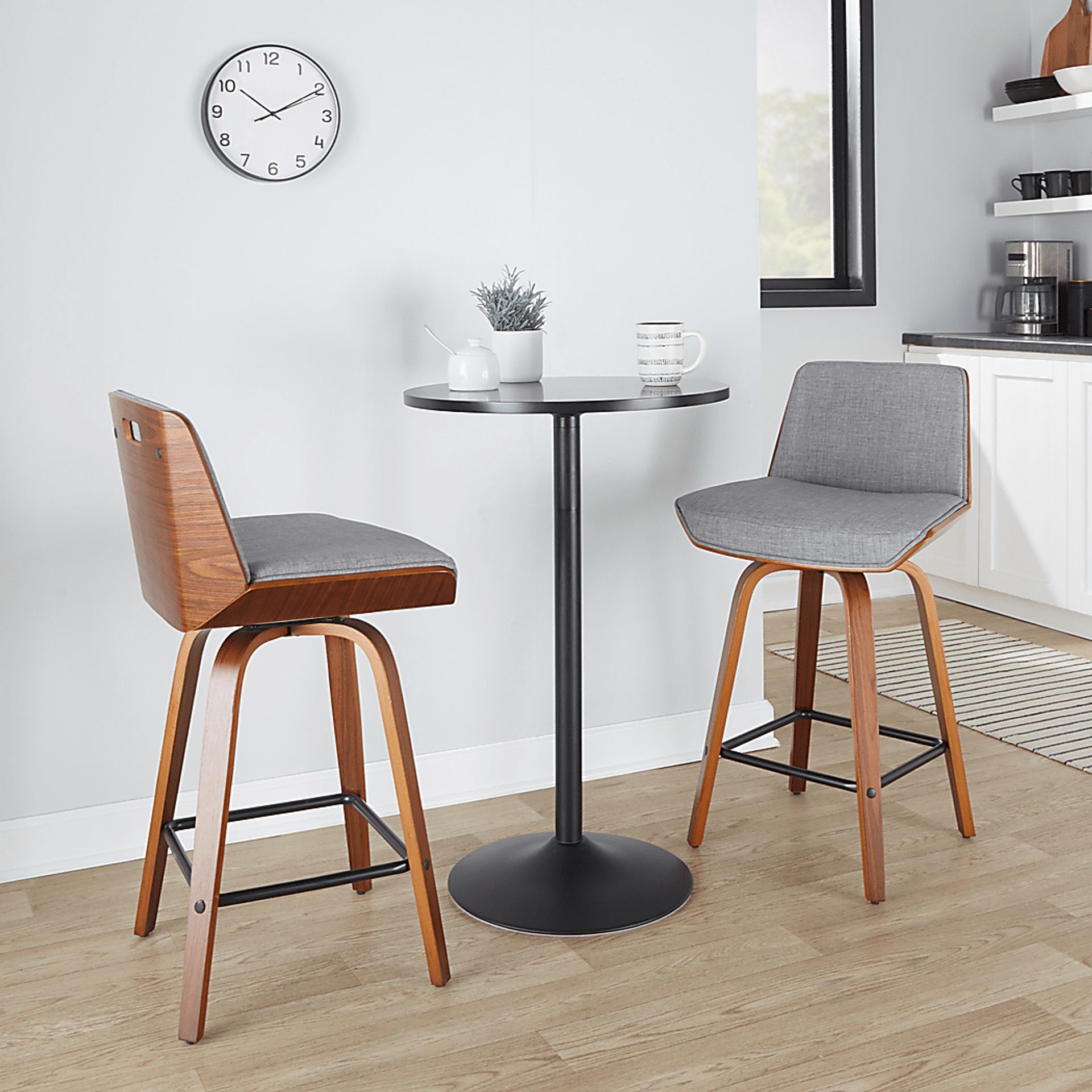 Murpolk Gray Counter Height Stool, Set of 2 - Image 2