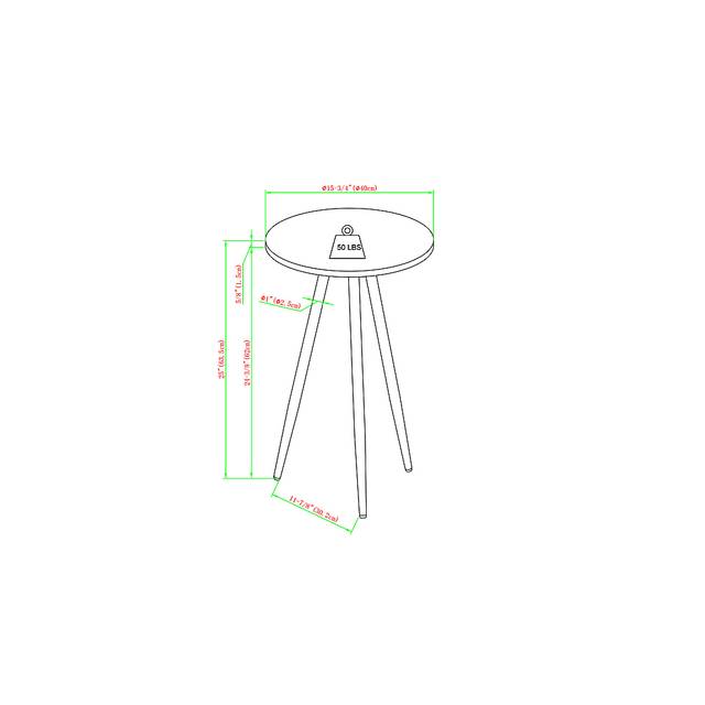Murrayhill Oak End Table - Thumbnail - Image 4