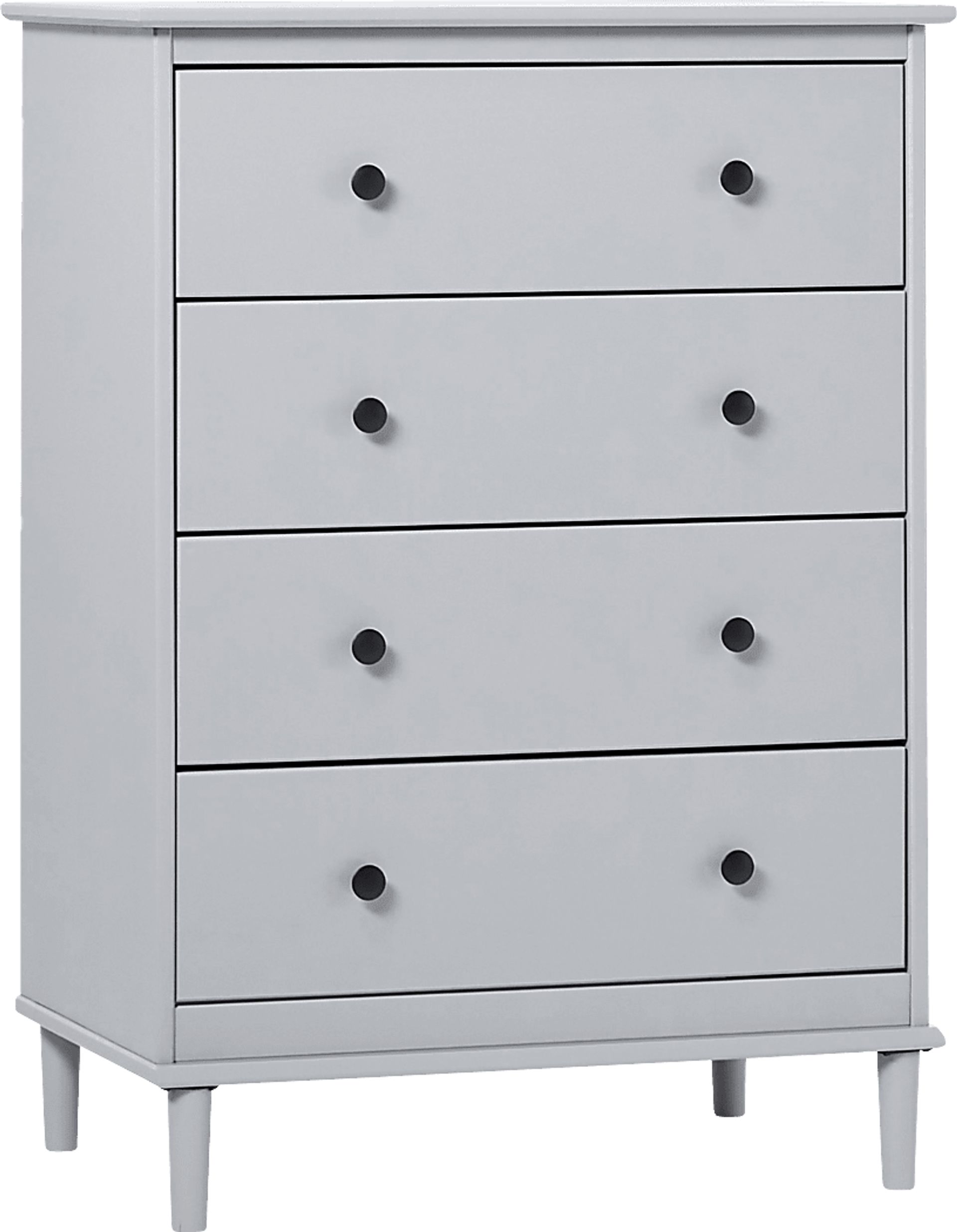 Murrell Gray 4 Drawer Dresser - Image 1